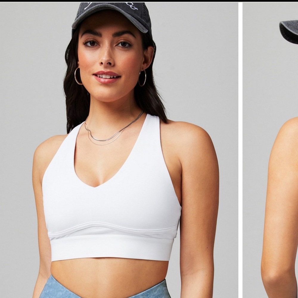 Fabletics White Sports Bra